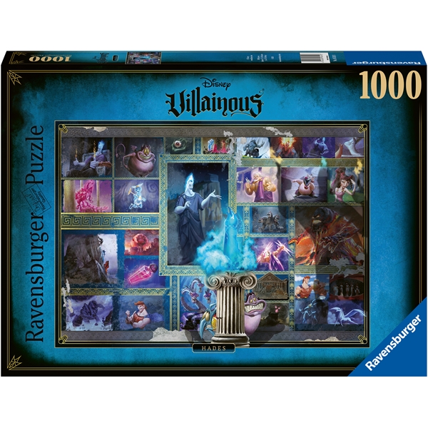 Palapeli 1000 Palaa Villainous: Hades (Kuva 1 tuotteesta 2)