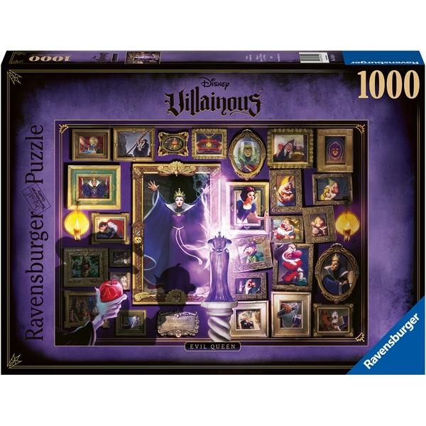 Palapeli 1000 Palaa  Villainous: Evil Queen (Kuva 1 tuotteesta 2)