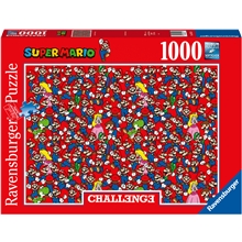 Palapeli 1000 Palaa Super Mario Bros Challenge