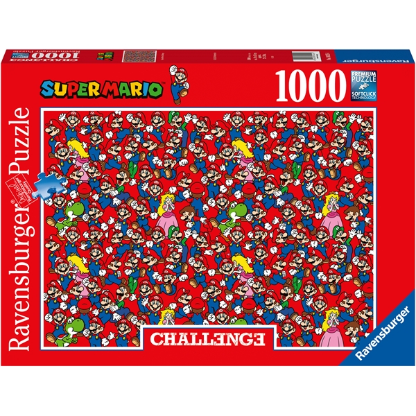 Palapeli 1000 Palaa Super Mario Bros Challenge (Kuva 1 tuotteesta 2)
