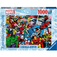 Palapeli 1000 Palaa Challenge Marvel