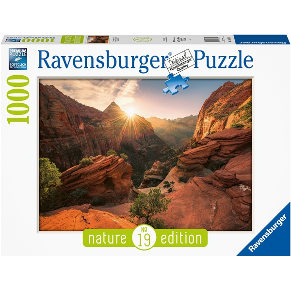 Palapeli 1000 Palaa Zion Canyon USA, Ravensburger