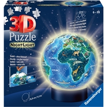 Palapeli 3D 72 Palaa Children Globe Nightlight