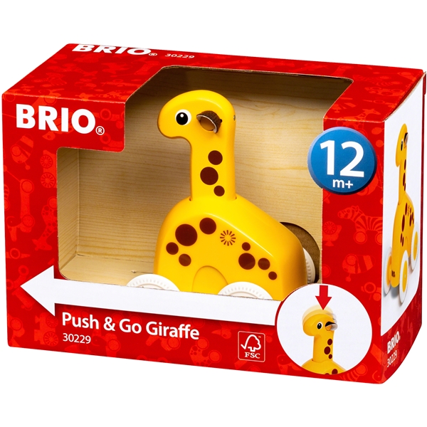 BRIO 30229 Push & Go Kirahvi (Kuva 5 tuotteesta 6)