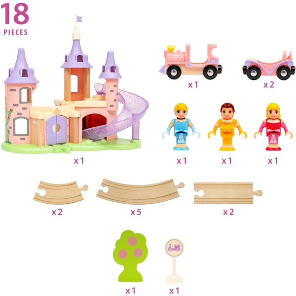 BRIO 33312 Disneyprinsessa Linna (Kuva 2 tuotteesta 8)