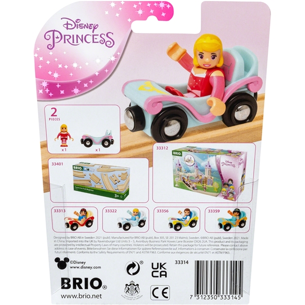 BRIO 33314 Disneyprinsessa Ruusunen ja Vaunut (Kuva 3 tuotteesta 3)