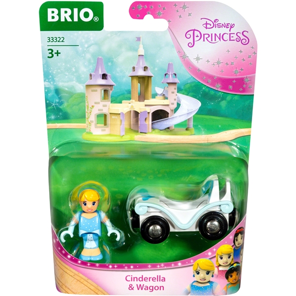 BRIO 33322 Disneyprinsessa Tuhkimo ja Vaunut (Kuva 2 tuotteesta 3)