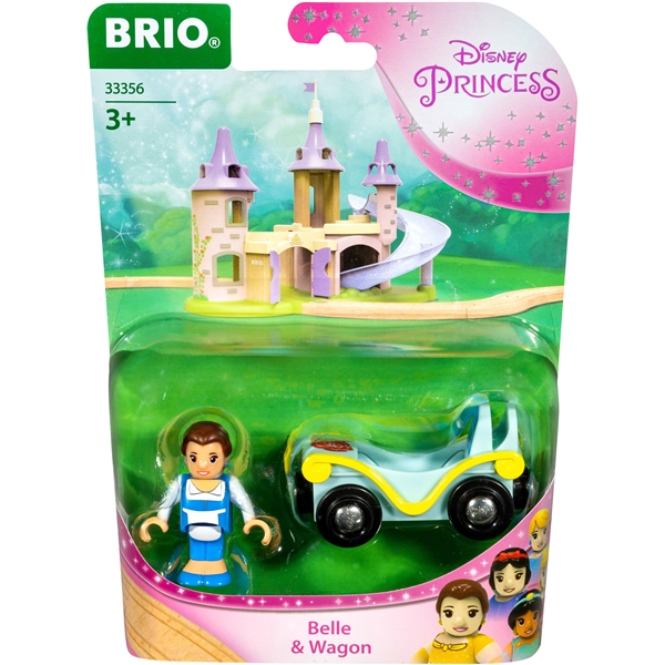 BRIO 33356 Disneyprinsessa Belle ja Vaunut (Kuva 2 tuotteesta 3)