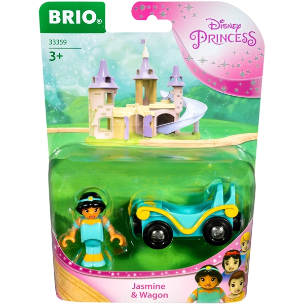 BRIO 33359 Disneyprinsessa Jasmine ja Vaunut (Kuva 2 tuotteesta 3)