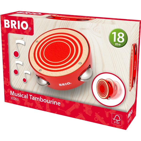 BRIO 30263 Musical Tambourine (Kuva 2 tuotteesta 5)