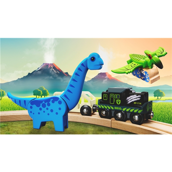 BRIO 36096 Dinosaur Battery Train (Kuva 7 tuotteesta 8)
