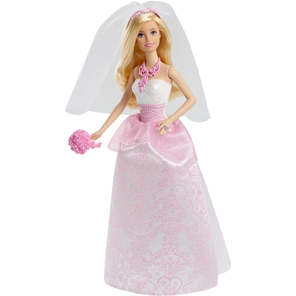 Barbie Morsian Vaaleanpunainen (Kuva 1 tuotteesta 3)