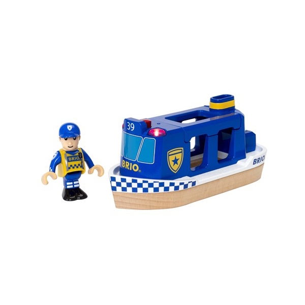 BRIO 33820 Poliisivene (Kuva 1 tuotteesta 4)