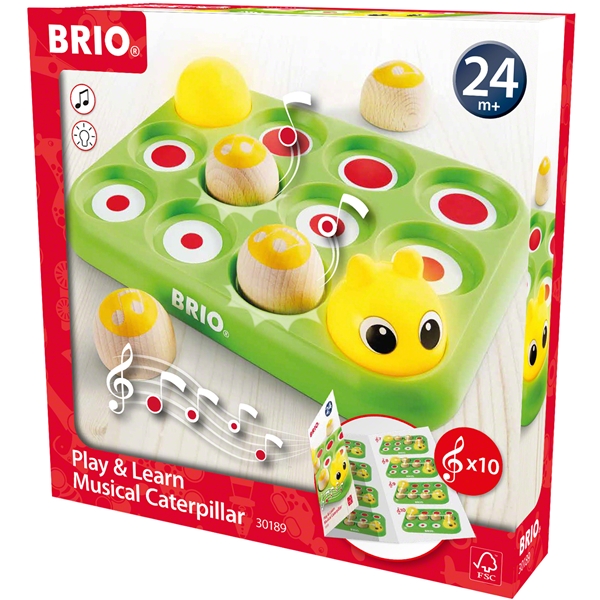 BRIO - 30189 Leiki ja opi Musikaalinen mato (Kuva 4 tuotteesta 5)