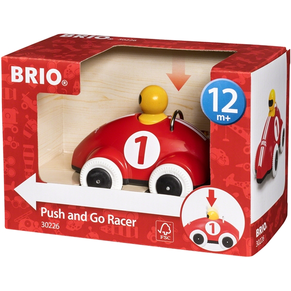 BRIO - 30226 Työnnä ja aja Kilpa-auto (Kuva 2 tuotteesta 2)