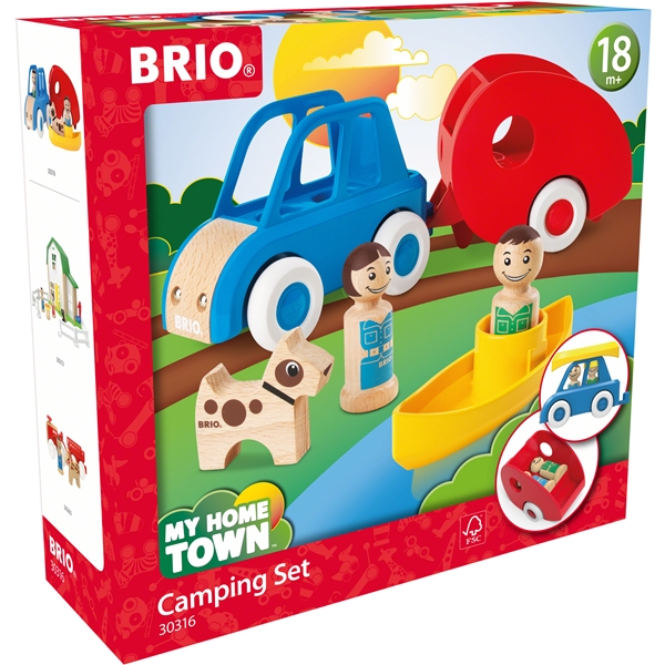 BRIO My Home Town - 30316 Campingset (Kuva 3 tuotteesta 3)