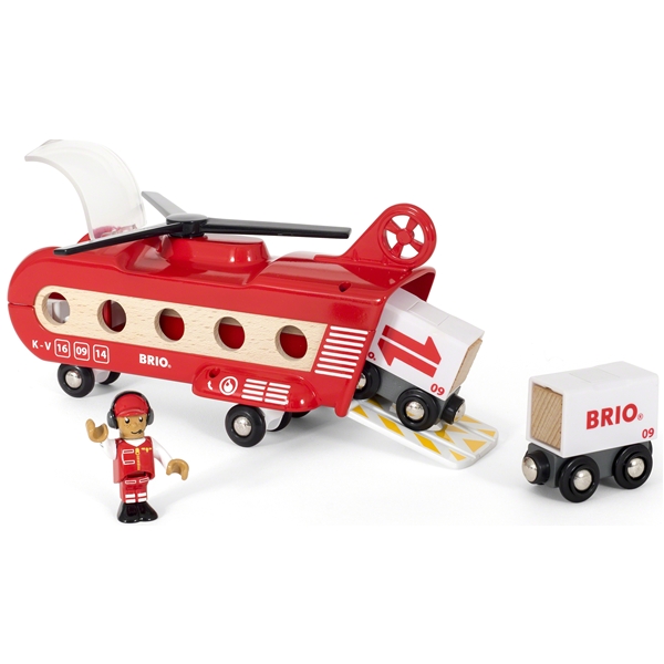BRIO World - 33886 Kuljetushelikopteri (Kuva 1 tuotteesta 4)