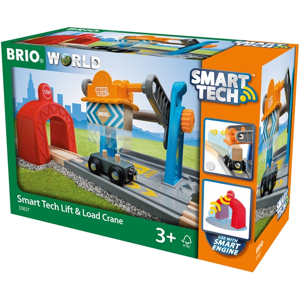 BRIO 33827 Smart Tech nosta ja lastaa -nosturi (Kuva 4 tuotteesta 4)