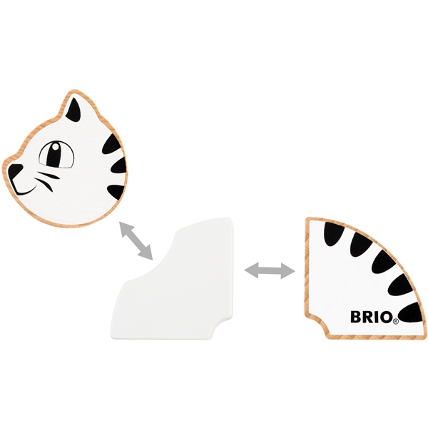 BRIO 30269 Magneettinen mäyräkoira ja kissa (Kuva 4 tuotteesta 6)