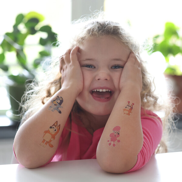 Bluey lasten tatuoinnit (Kuva 2 tuotteesta 2)