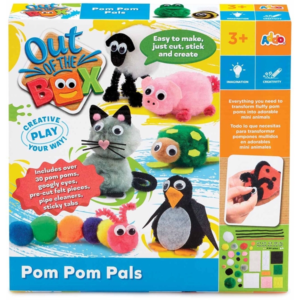 Out Of The Box Pom Pom Pals (Kuva 1 tuotteesta 6)