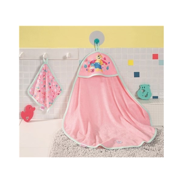 BABY Born Bath Hooded Towel Set (Kuva 4 tuotteesta 4)