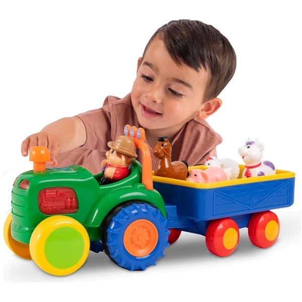 Happy Baby Traktori + Perävaunu (Kuva 4 tuotteesta 4)