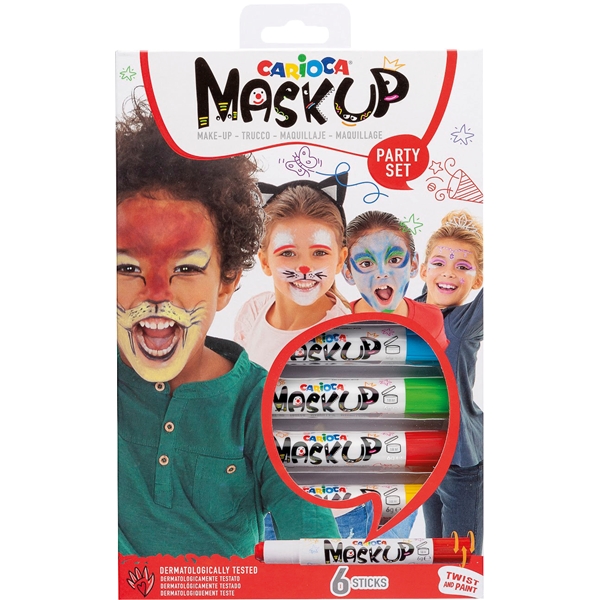 Mask up kasvovärit, Classic 6-pack (Kuva 1 tuotteesta 3)
