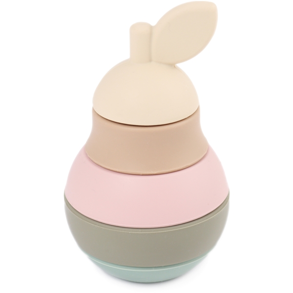 Carlo Silcon Stacking Toy Pear