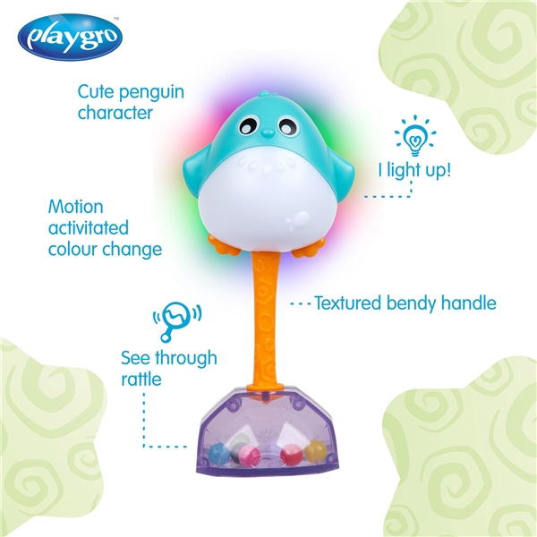 Playgro Light Me Up Penguin Rattle (Kuva 5 tuotteesta 6)