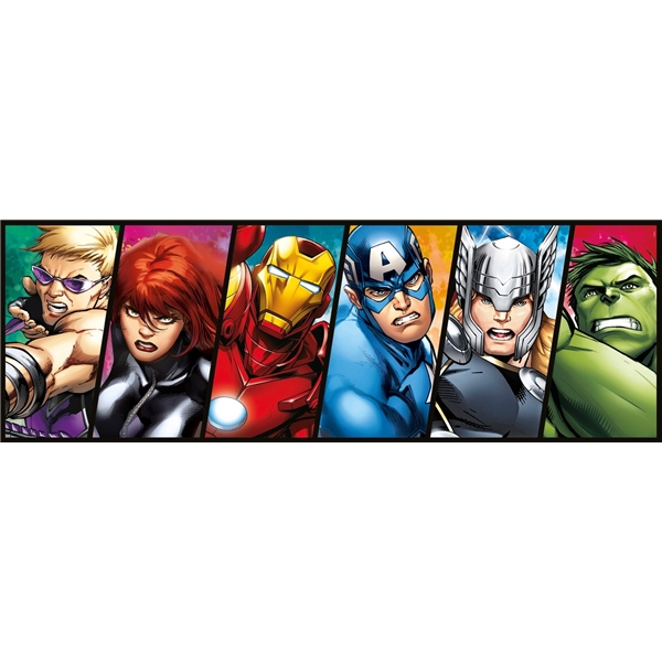 Palapeli 1000 Palaa Panorama The Avengers (Kuva 2 tuotteesta 2)