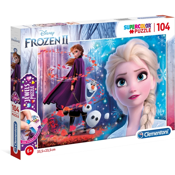 Palapeli Frozen 2 Jewels 104 Palaa