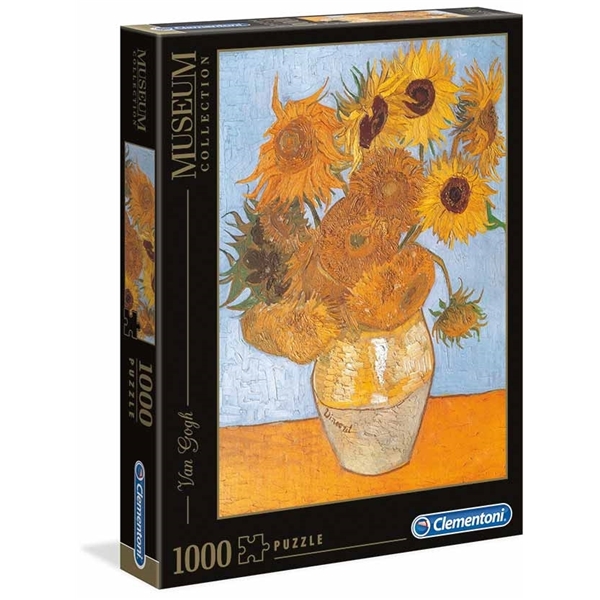 Palapeli 1000 Palaa Museum Van Gogh Sunflowers (Kuva 1 tuotteesta 3)