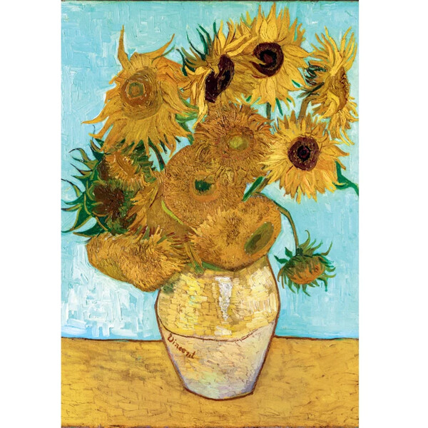 Palapeli 1000 Palaa Museum Van Gogh Sunflowers (Kuva 2 tuotteesta 3)