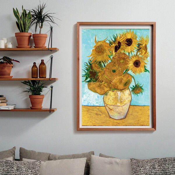 Palapeli 1000 Palaa Museum Van Gogh Sunflowers (Kuva 3 tuotteesta 3)