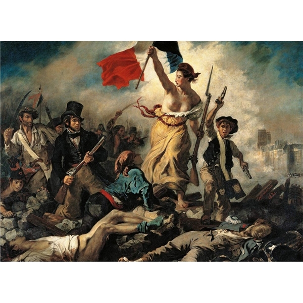 Palapeli 1000 Palaa Delacroix Liberty People (Kuva 2 tuotteesta 3)