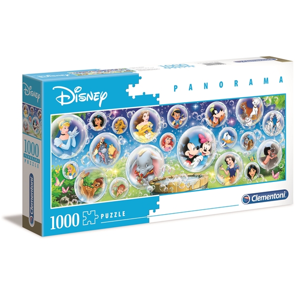 Palapeli 1000 Palaa Panorama Disney (Kuva 1 tuotteesta 2)