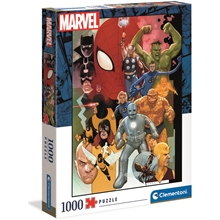 Palapeli 1000 Palaa Marvel