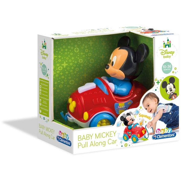 Clementoni Baby Pull Along Baby Mickey Car (Kuva 1 tuotteesta 2)