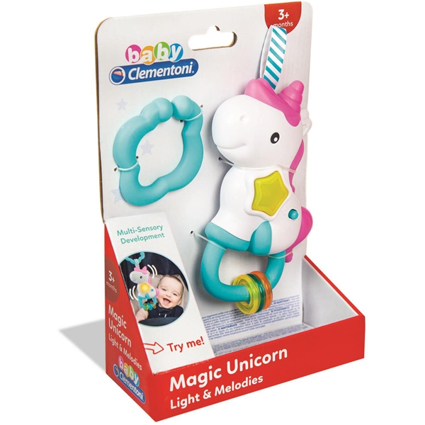 Clementoni Baby Electronic Rattle Unicorn (Kuva 1 tuotteesta 3)