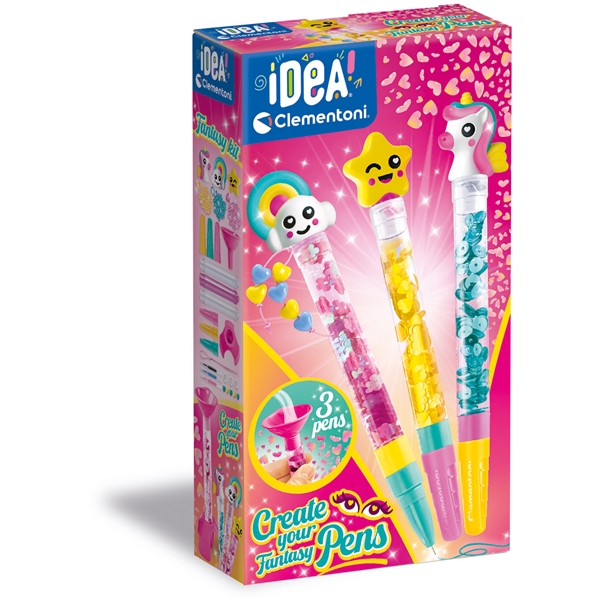 Clementoni Create Your Pens 3 kpl (Kuva 1 tuotteesta 3)