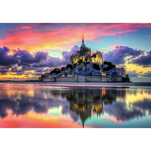 1000 palan palapeli CB Mont Saint-Michel (Kuva 2 tuotteesta 4)