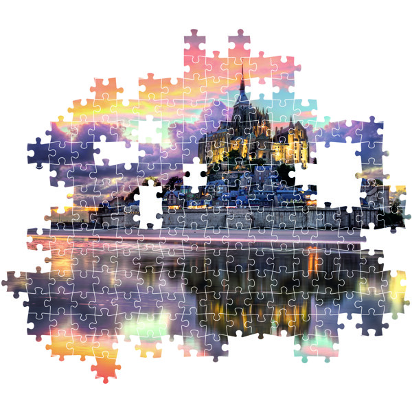 1000 palan palapeli CB Mont Saint-Michel (Kuva 3 tuotteesta 4)