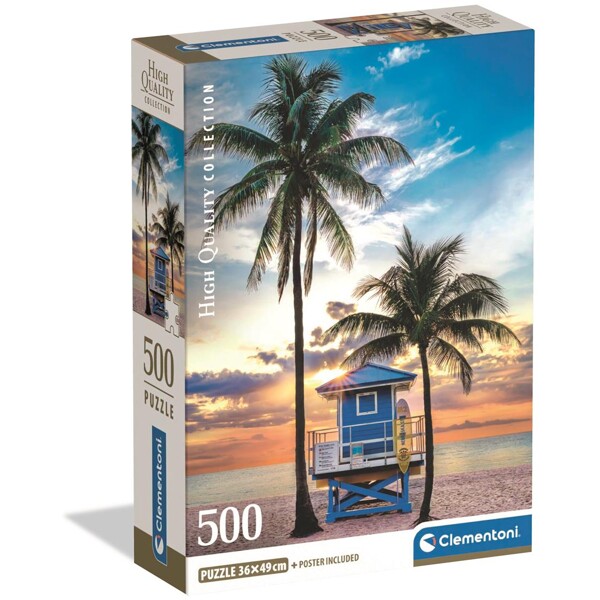 Palapeli 500 palaa CB Miami Beach Florida (Kuva 1 tuotteesta 3)