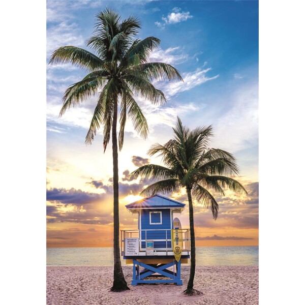 Palapeli 500 palaa CB Miami Beach Florida (Kuva 2 tuotteesta 3)
