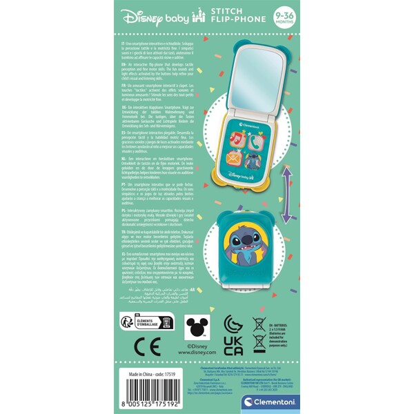 Disney Baby Stitch Flip Phone -puhelin (Kuva 5 tuotteesta 5)