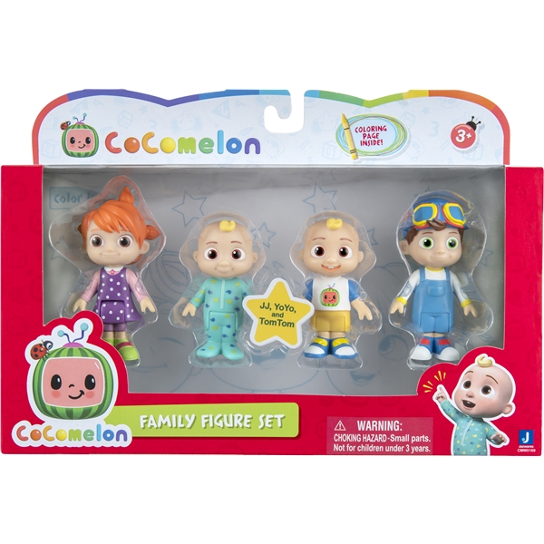 Cocomelon Family Figure 4-pack (Kuva 6 tuotteesta 6)