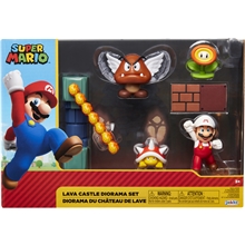 Super Mario Diorama Set Laavalinna