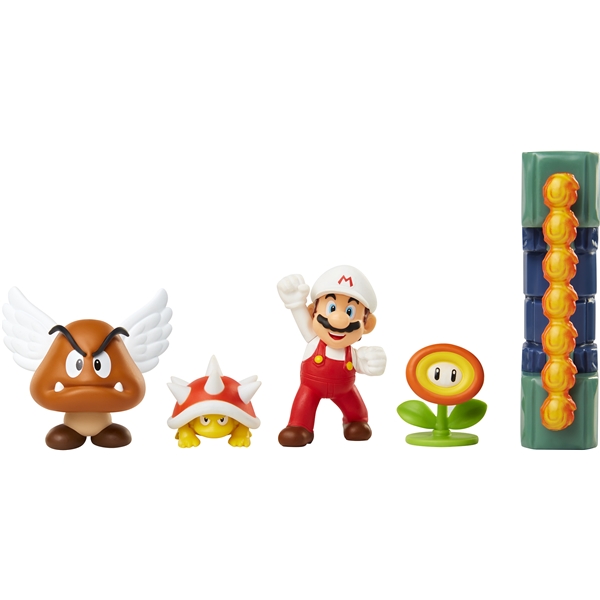 Super Mario Diorama Set Laavalinna (Kuva 2 tuotteesta 4)