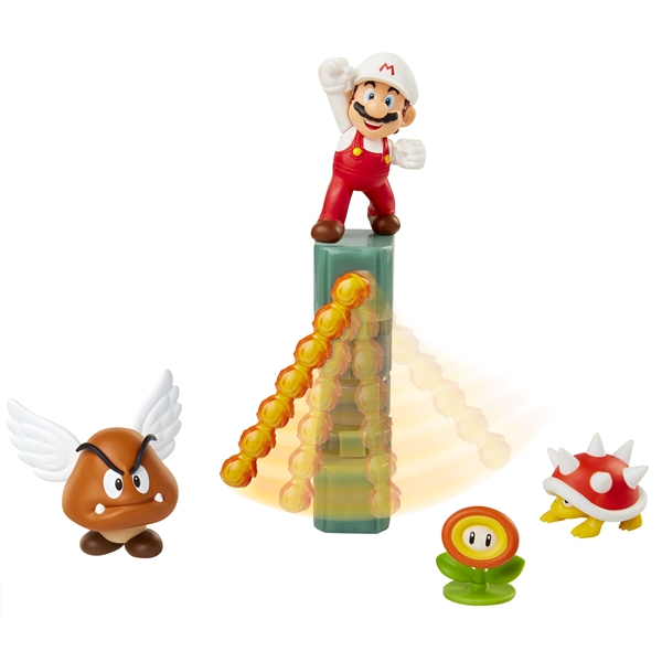 Super Mario Diorama Set Laavalinna (Kuva 3 tuotteesta 4)